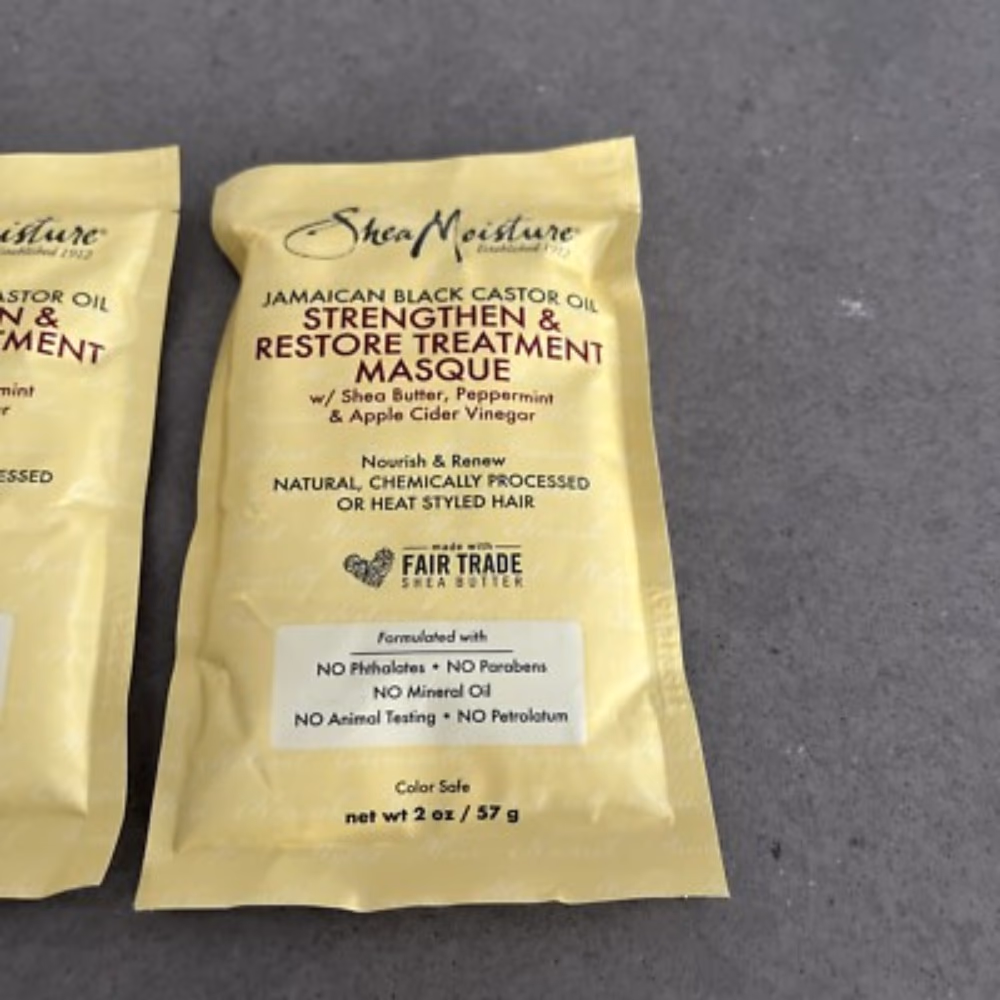 Shea Moisture Jamaican Black Castor Oil Masque 57g  2