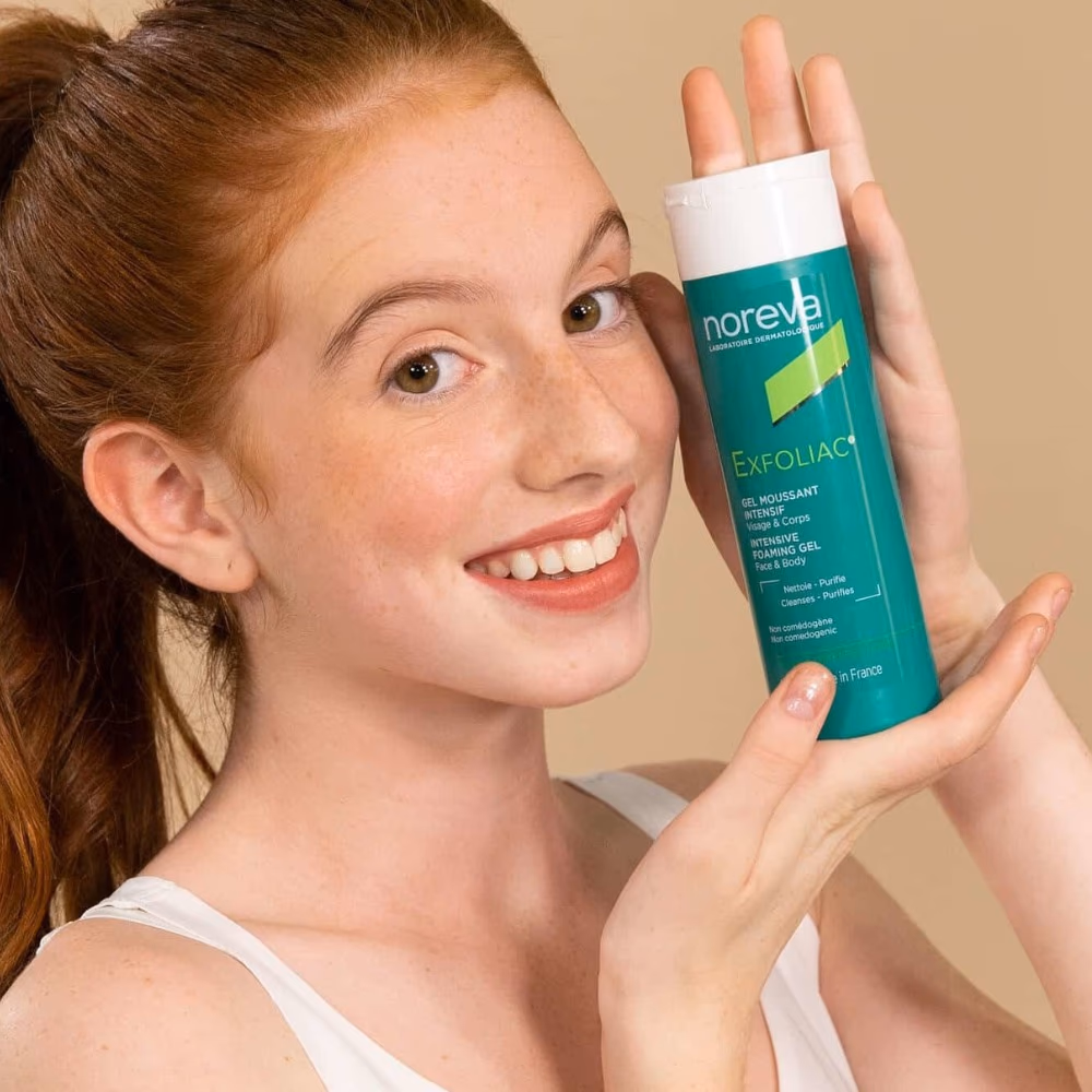 Noreva Exfoliac Intensive Foaming Gel 200ml 2