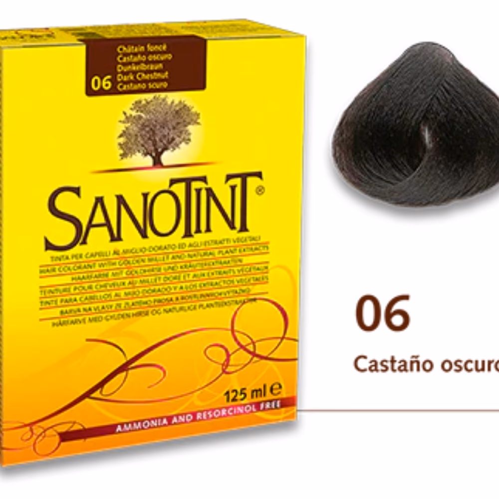 Sanotint Hair Color 06 Dark Chestnut 2