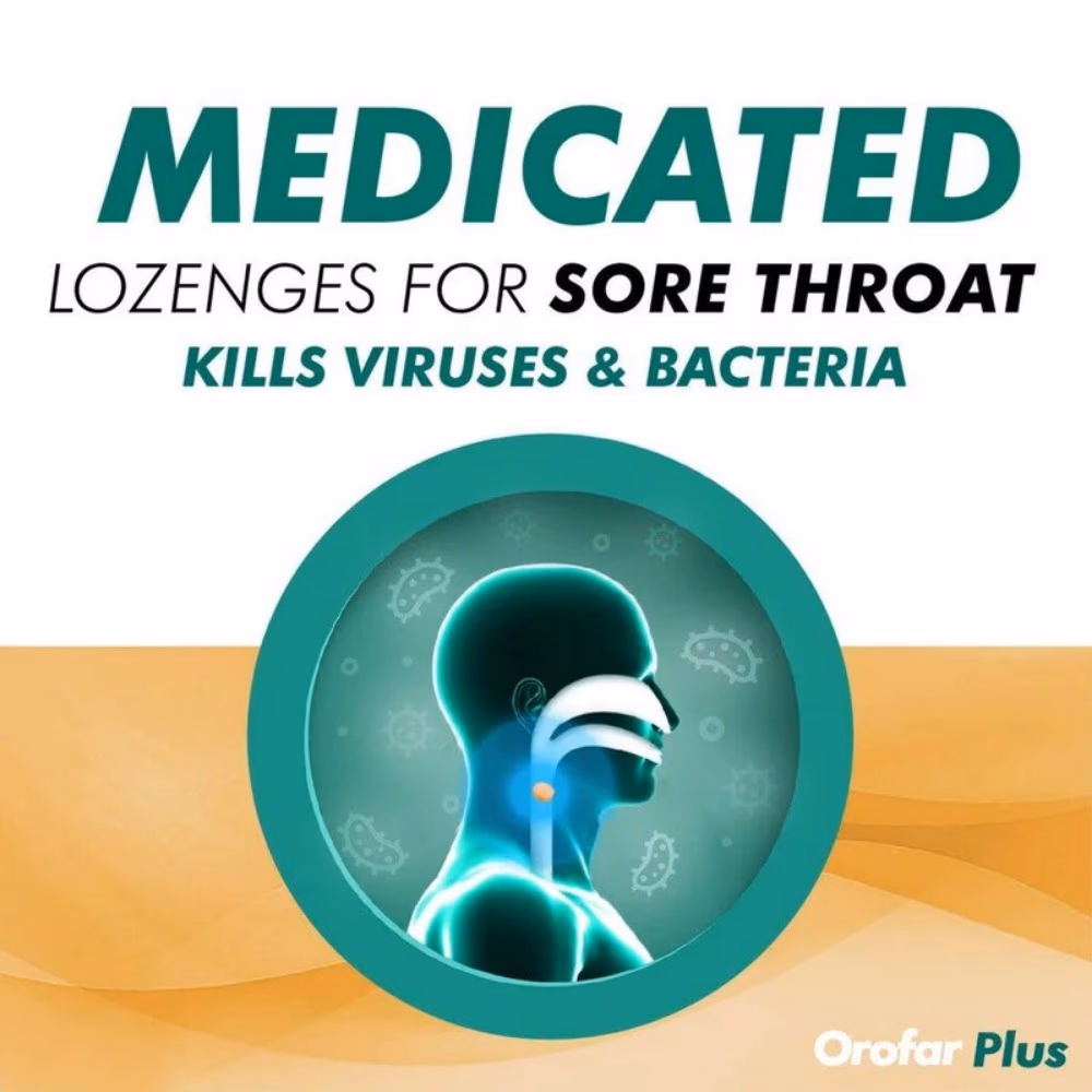 Orofar Plus Honey &amp; Lemon Lozenges 24s 3