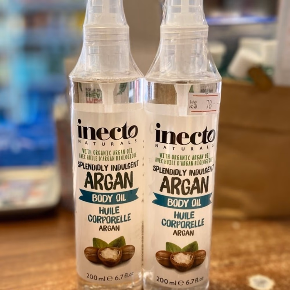 Inecto Argan Body Oil 200ml  2
