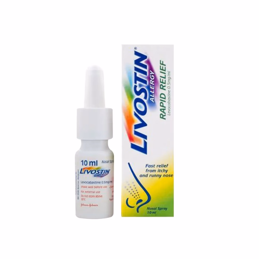LIVOSTIN 0.5mg/mL Nasal Spray 10mL   2