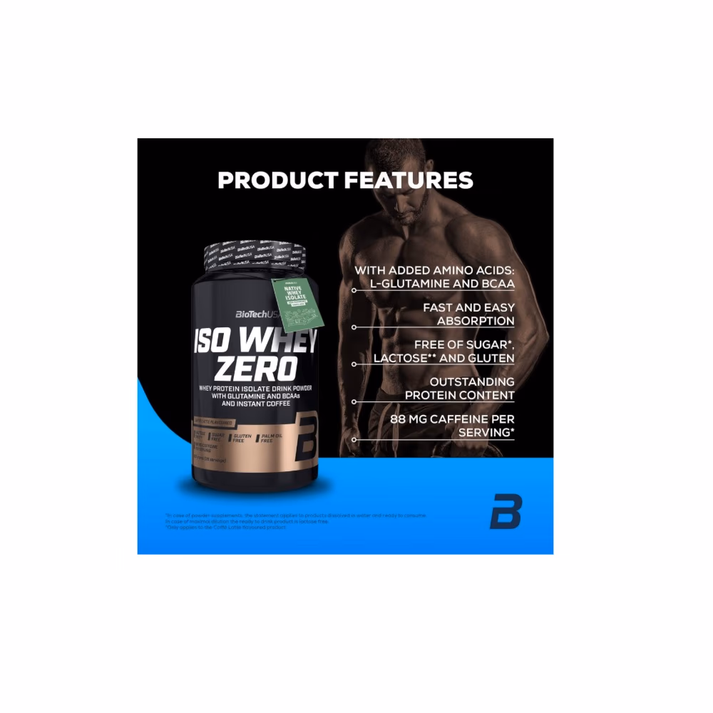 Biotech USA Iso Whey Zero Caffe Latte 1816g 2