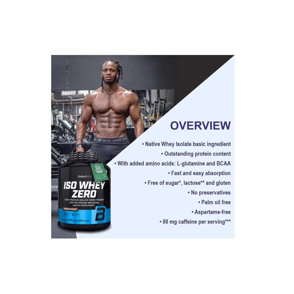 Biotech USA Iso Whey Zero Caffe Latte 1816g 3