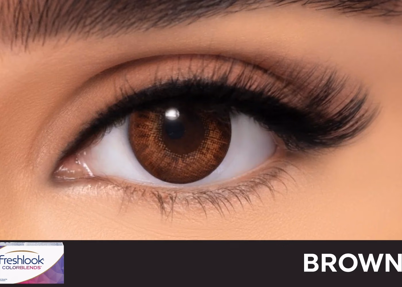 FreshLook ColorBlends Brown – 2 Lenses 5