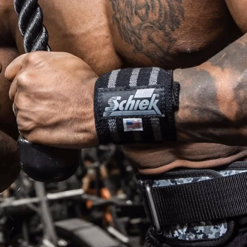 Schiek Wrist Wrap 18 Black Out 3