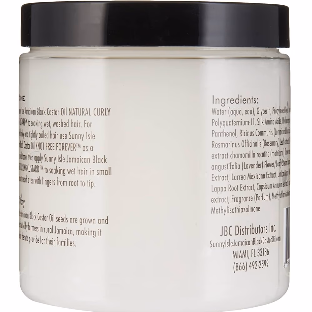 Sunny Isle Natural Curly Styling Cream 8 oz 3
