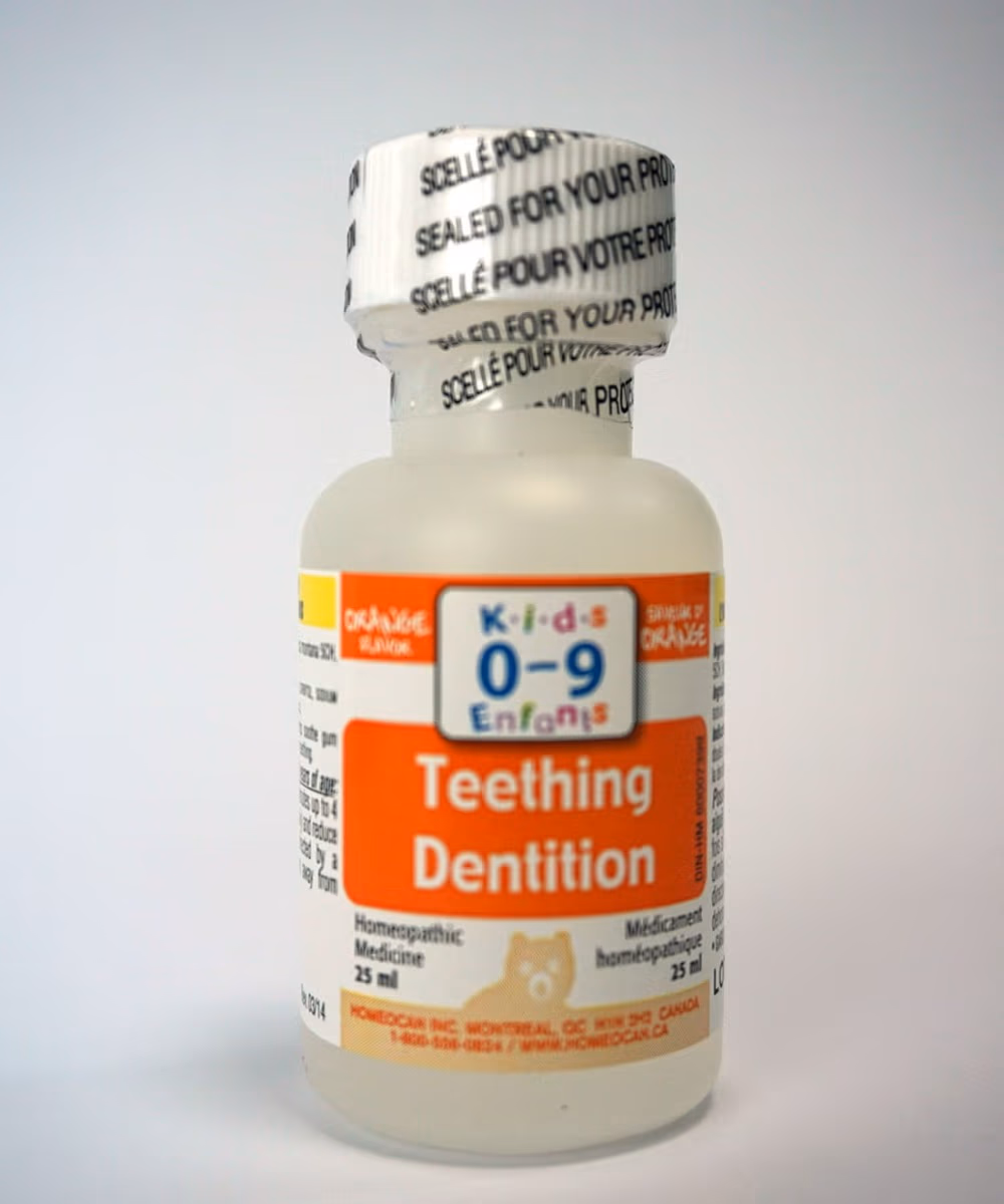 Homeocan Kids 0-9 Teething Oral Solution 25ml - Orange Flavor 4