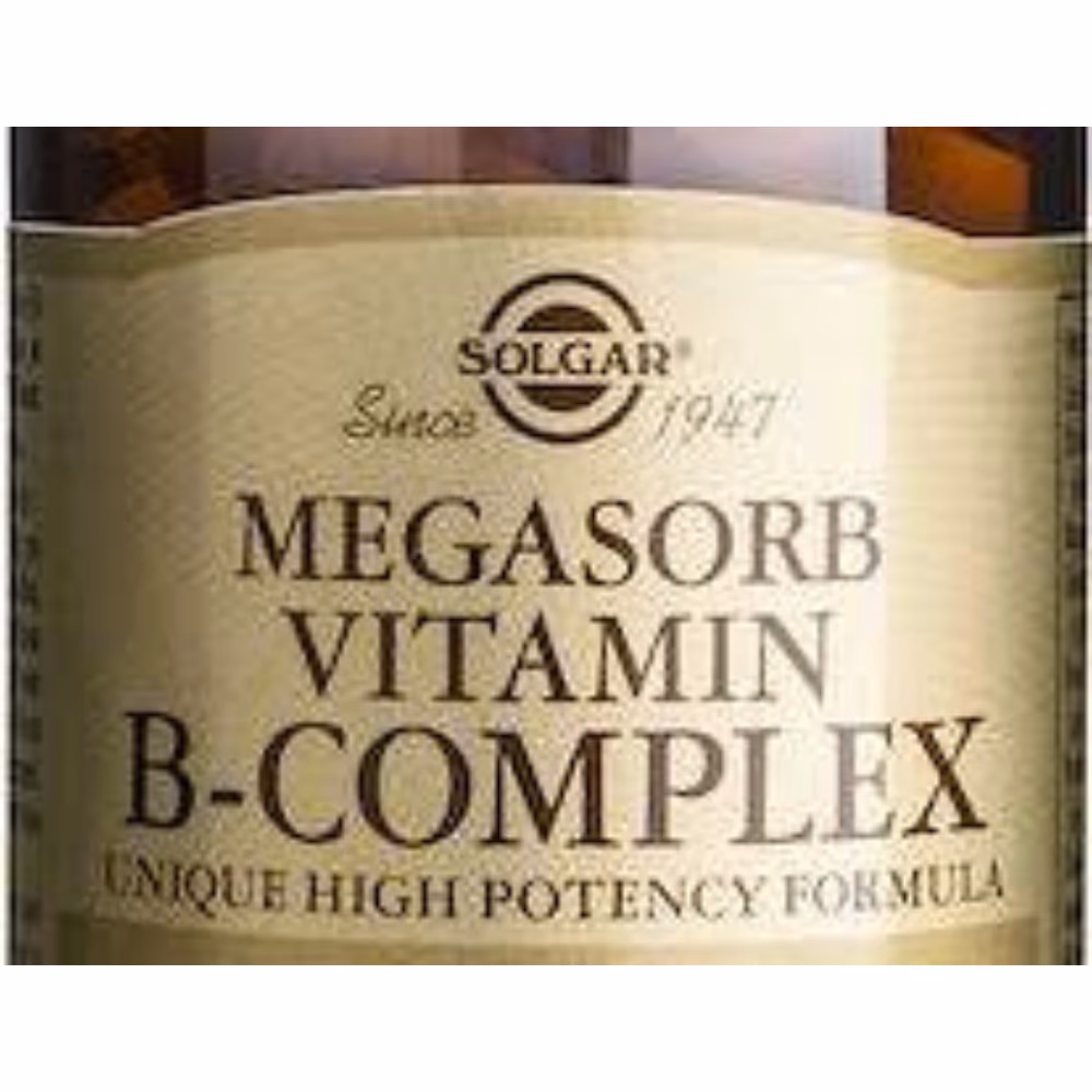 Solgar Megasorb B-Complex 50 -100 Tablets 2