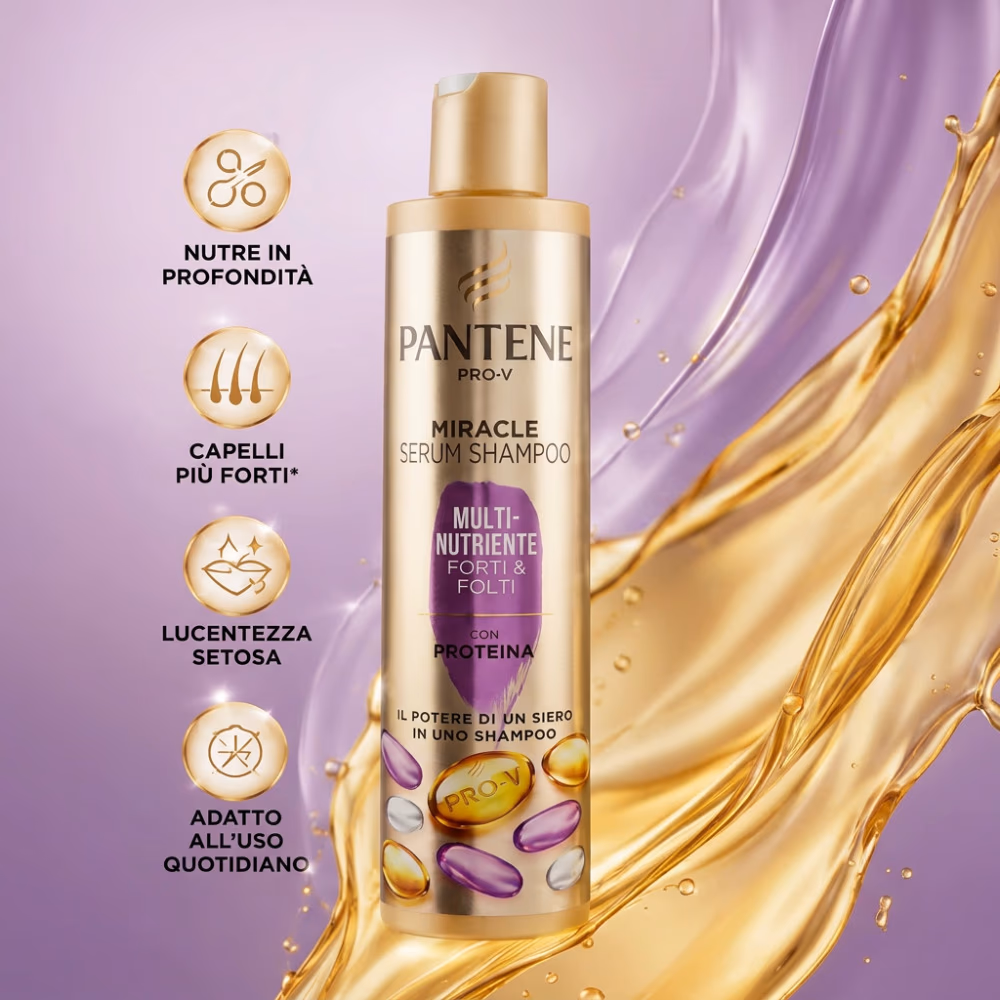 Pantene Pro V Multi Nutriente Miracle Serum Shampoo 250ml 2