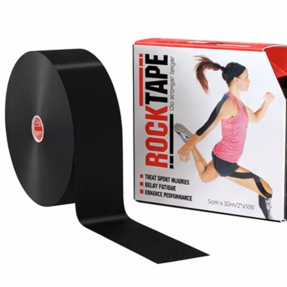 RockTape Bulk Kinesiology 5cm x 32m Black 4