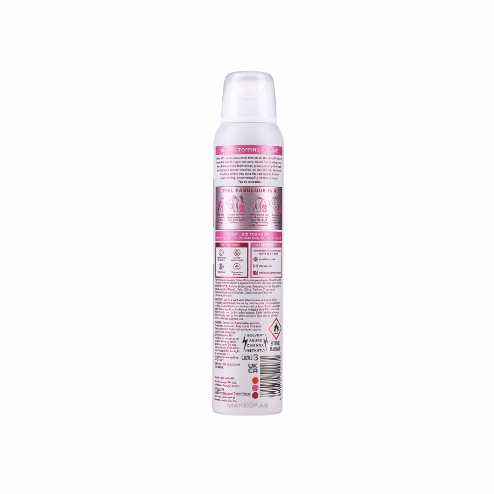 Batiste Dry Shampoo XXL Stylist Volume 200ml 3