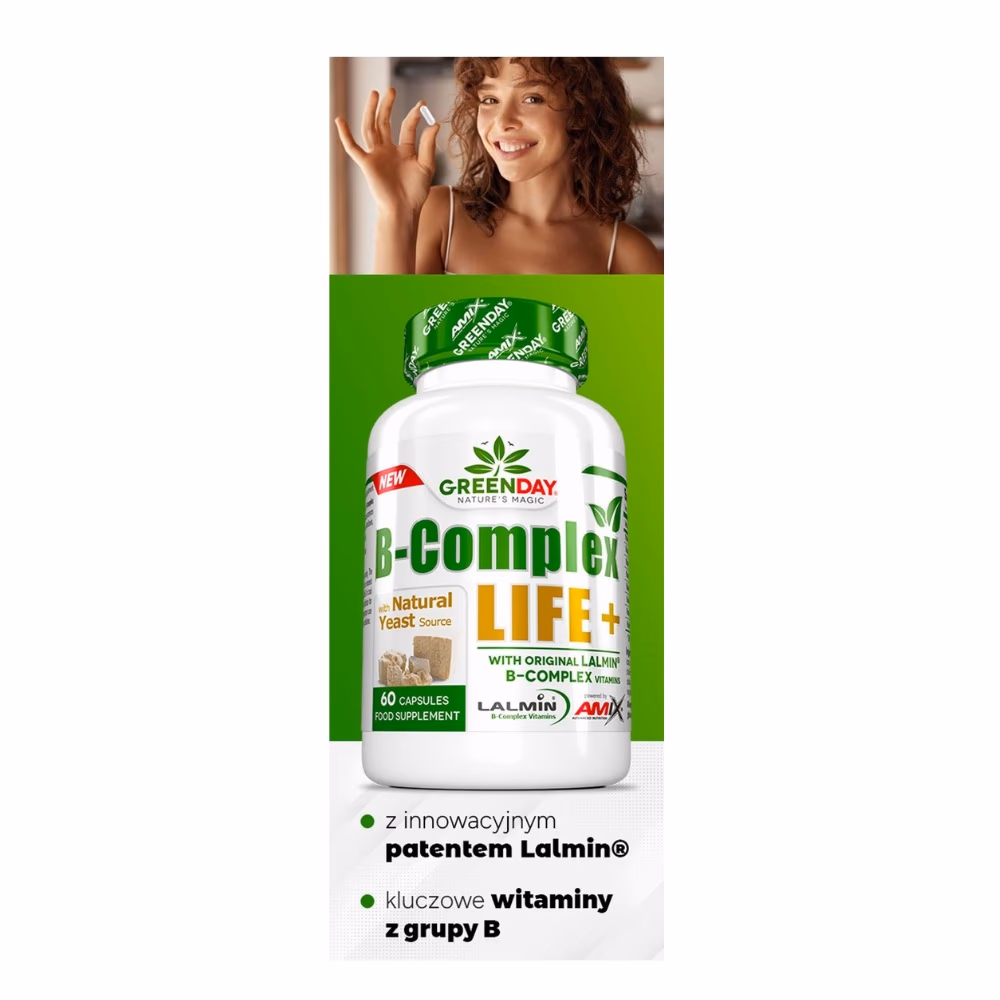 Amix B-Complex Plus Life+ Cap 60 Capsules 4
