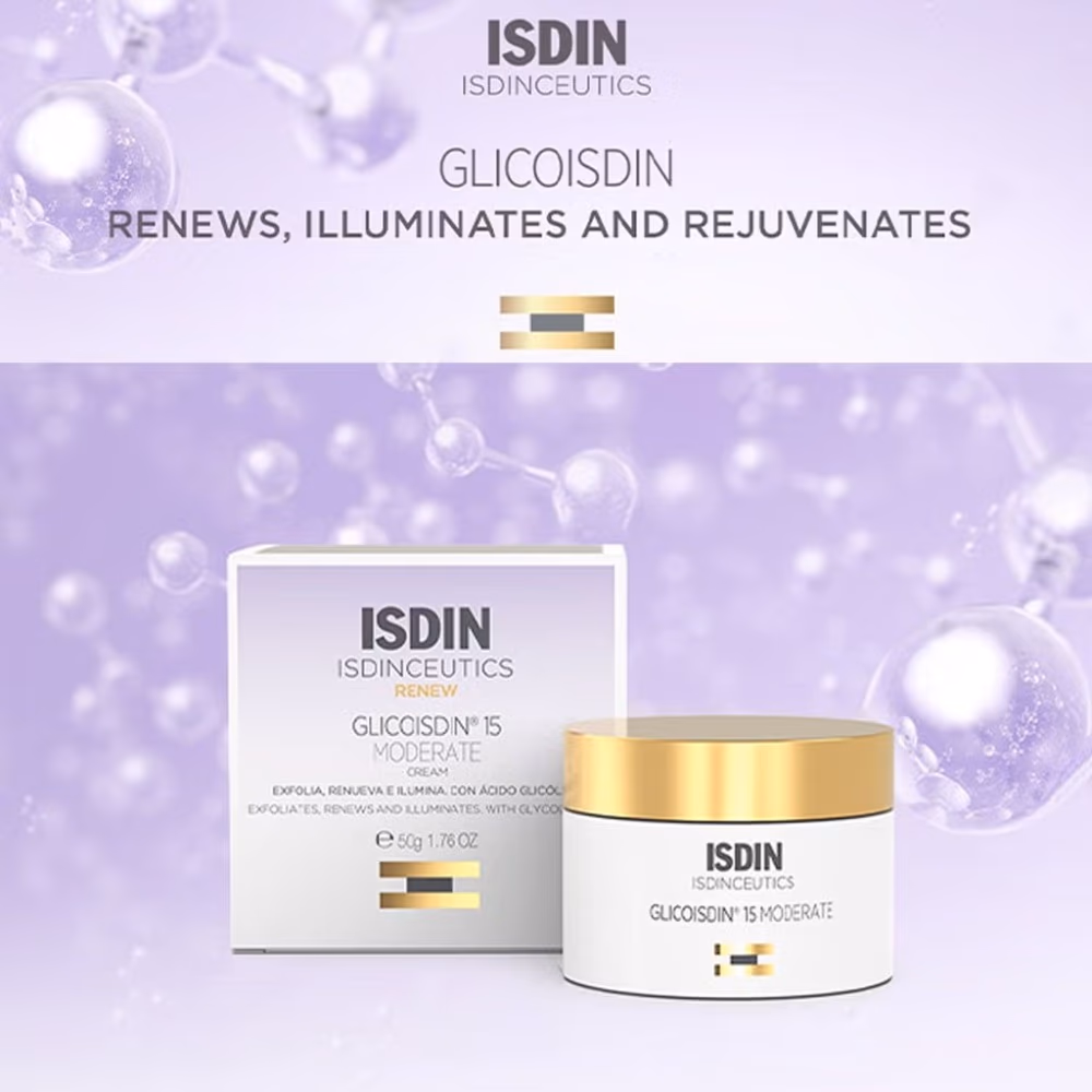ISDIN Isdinceutics Glicoisdin 15 Moderate Cream 50g 4