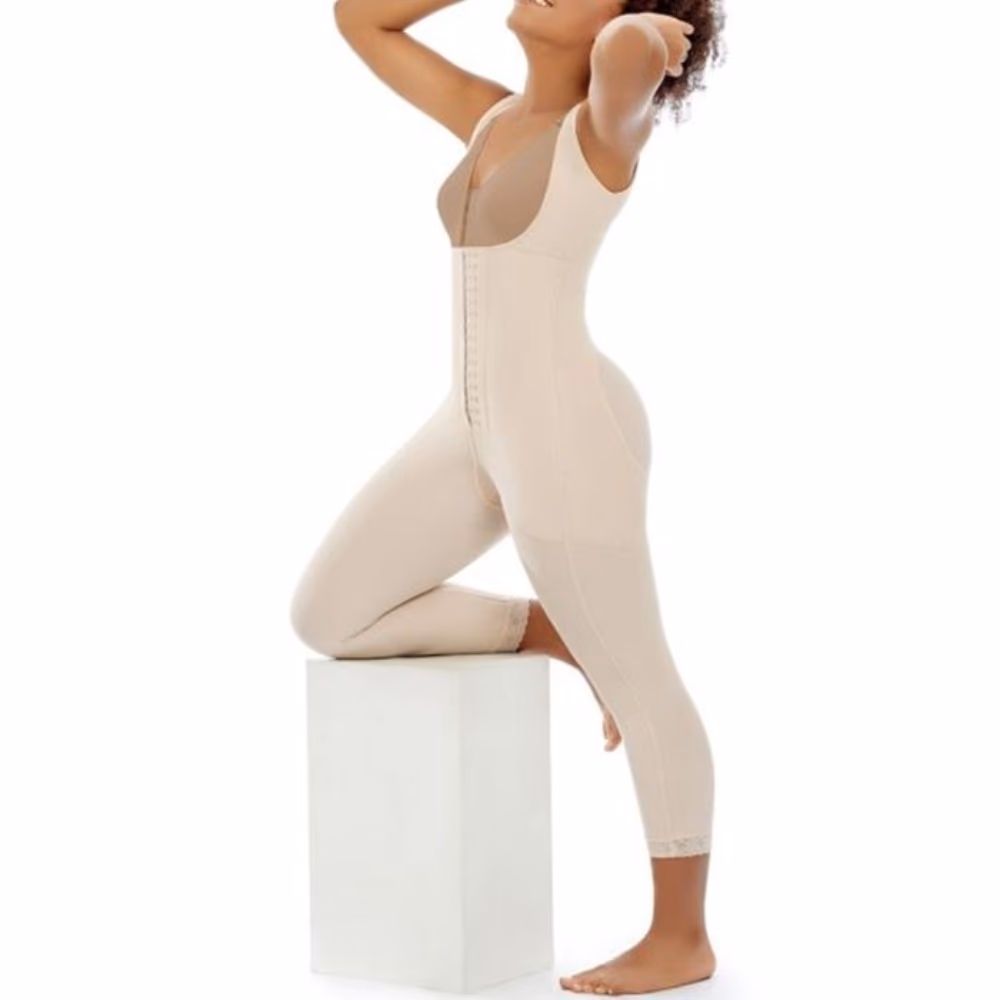 MS Contours Full Body Female Garment Braless Post Surgical Compression Garment 3
