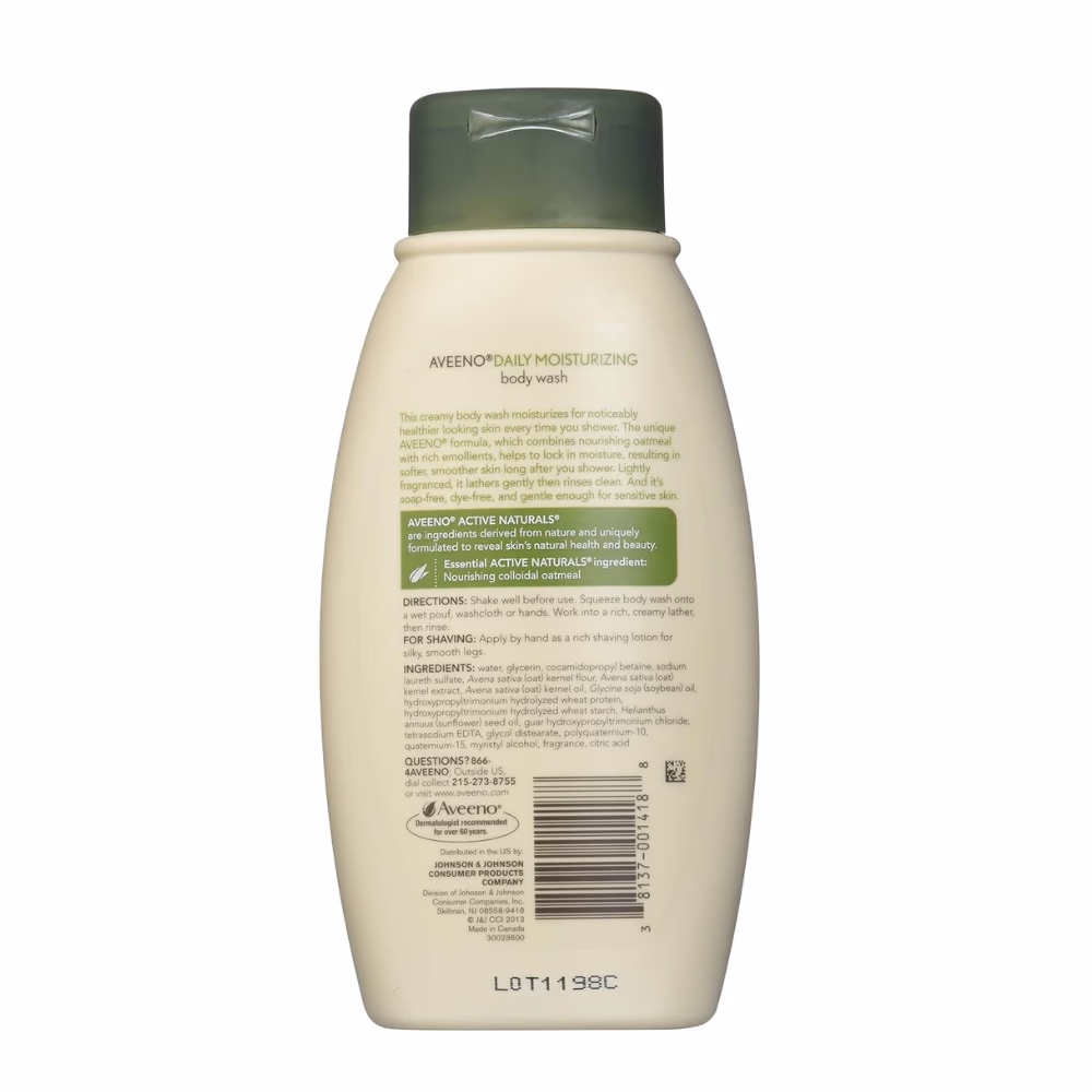 Aveeno Daily Moisturizing Body Wash 354ml 5