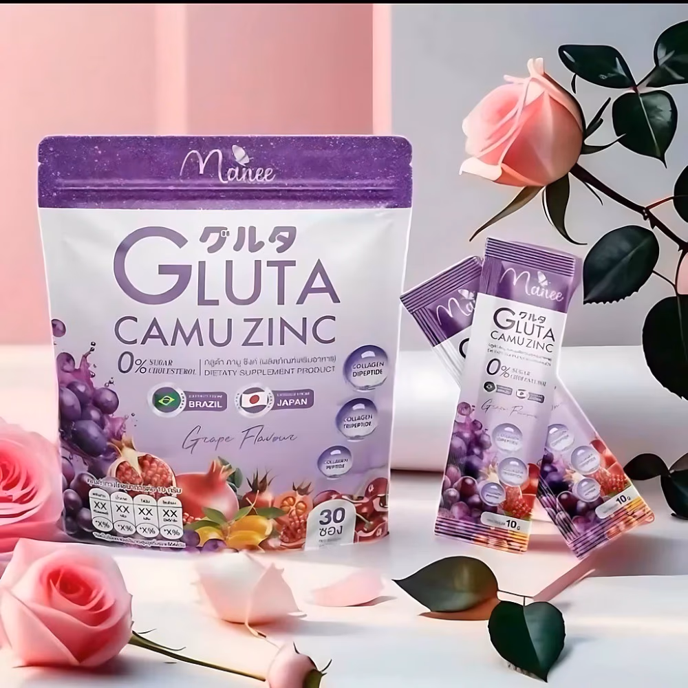 Manee Gluta Camu Zinc Grape 30s 3