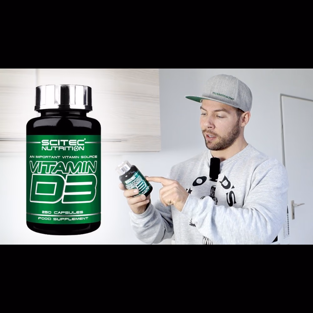 Scitec Nutrition Vitamin D3 - 250 Capsules 4