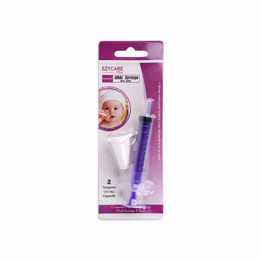 EzyCare Calibrated Oral Syringe with Korc – 10 mL 4
