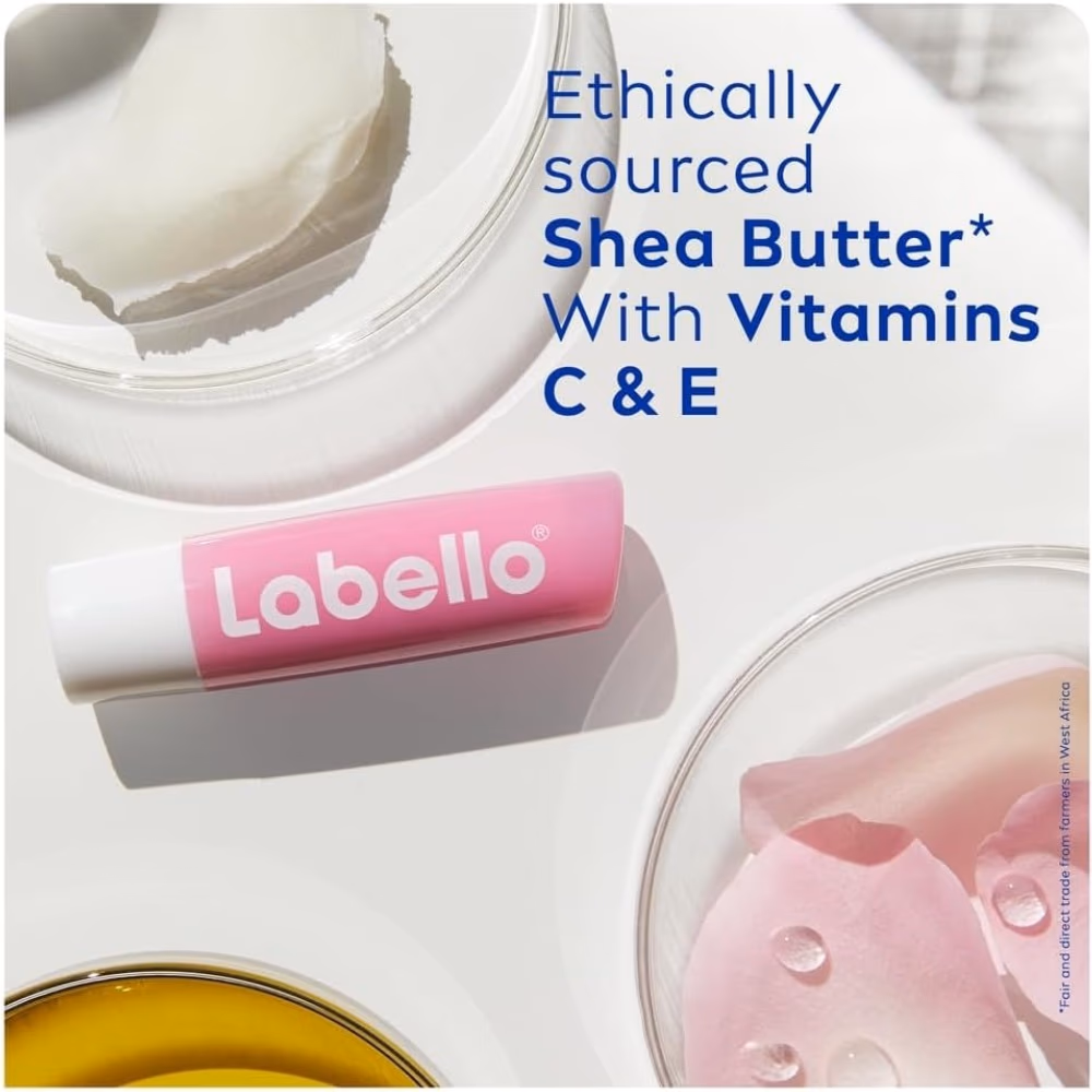 Labello Lip Balm Soft Rose 4.8g 5
