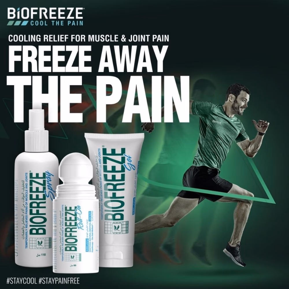 Biofreeze Pain Relieving Roll-On (89ml) 5