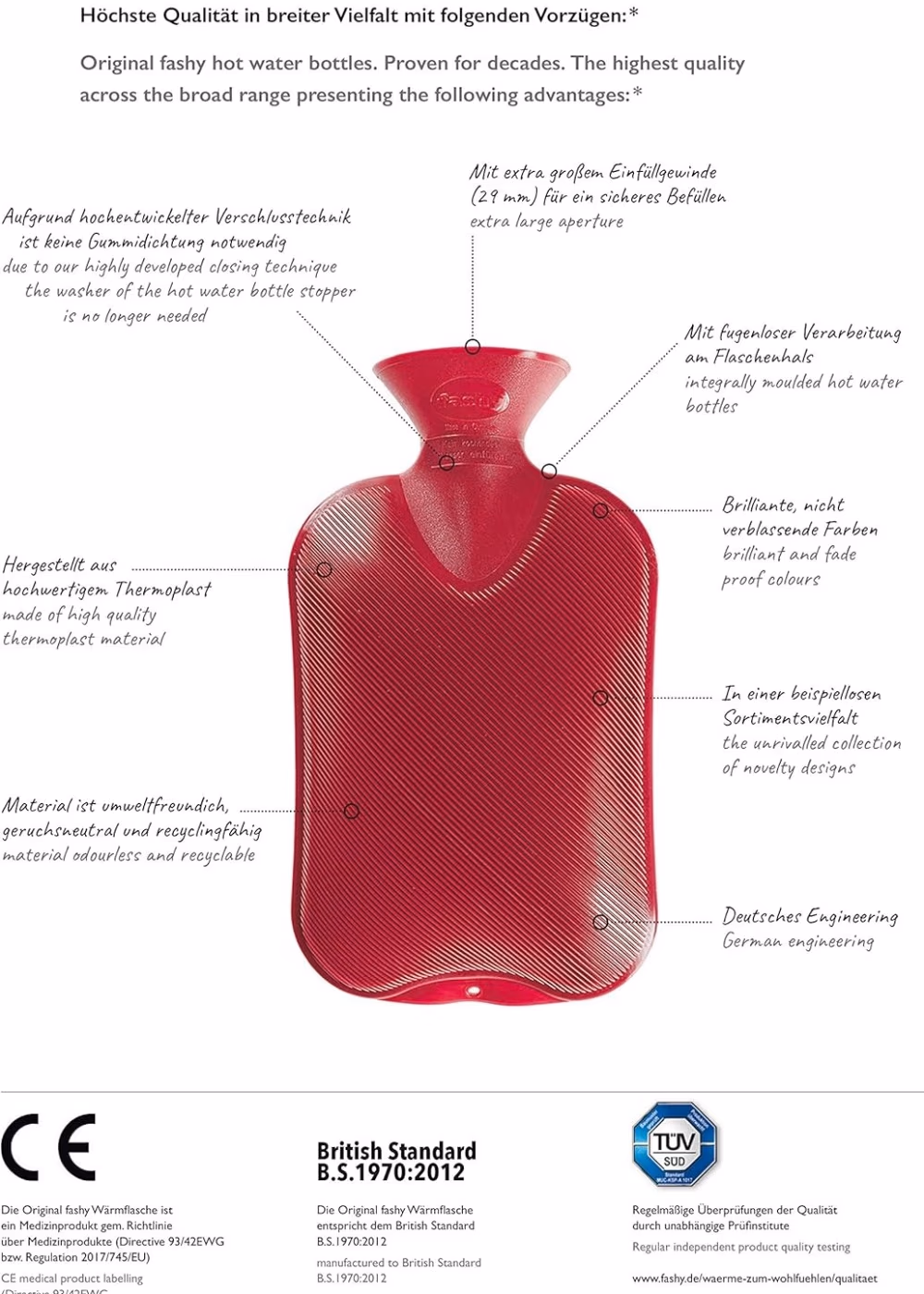 Fashy Hot Water bag 6539 4