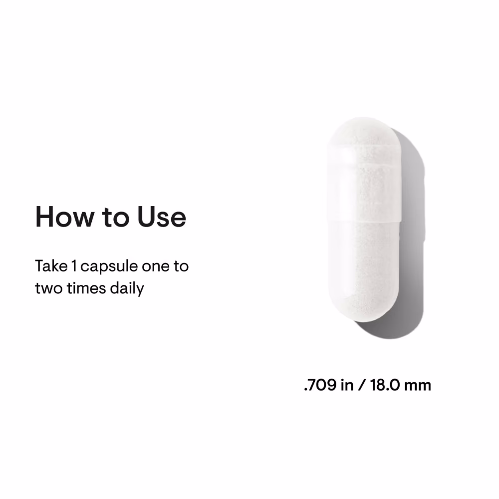 Thorne Zinc Bisglycinate 15mg 60 Capsules 3