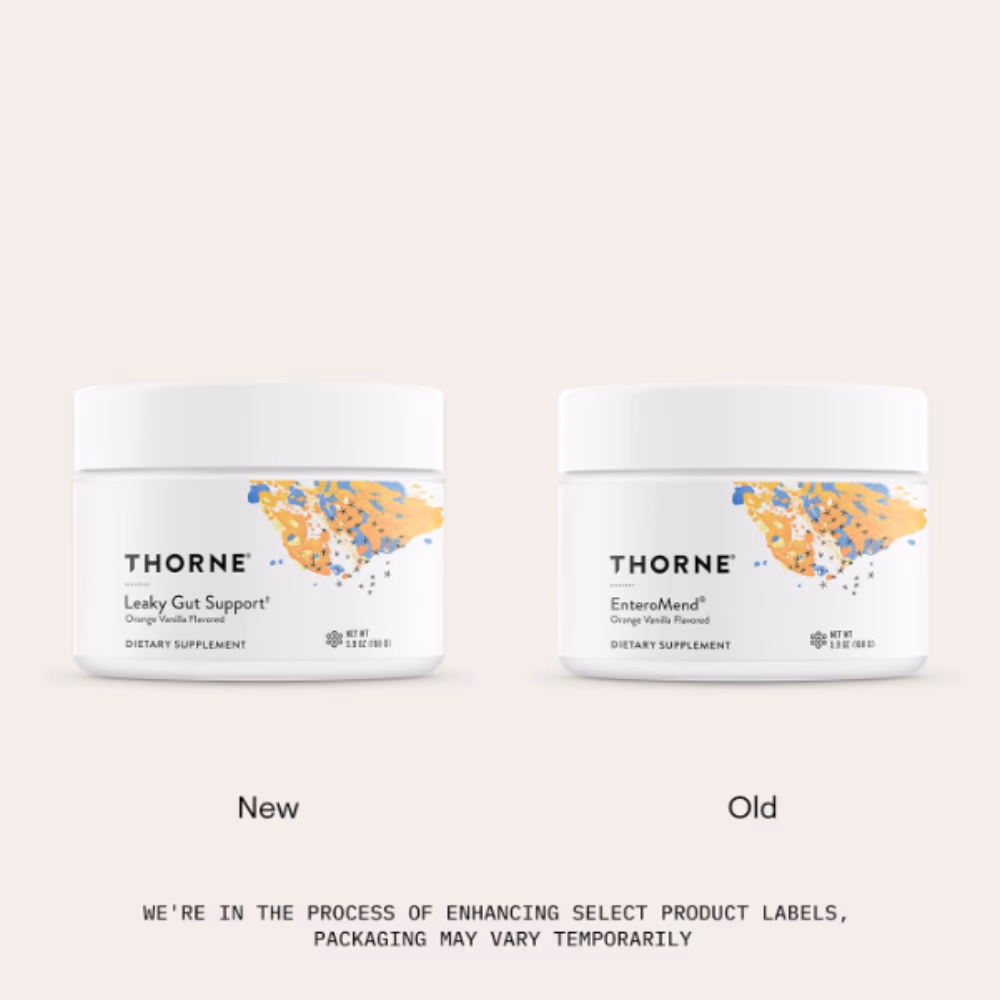 Thorne Leaky Gut Support 168g Powder (Orange Vanilla) 4