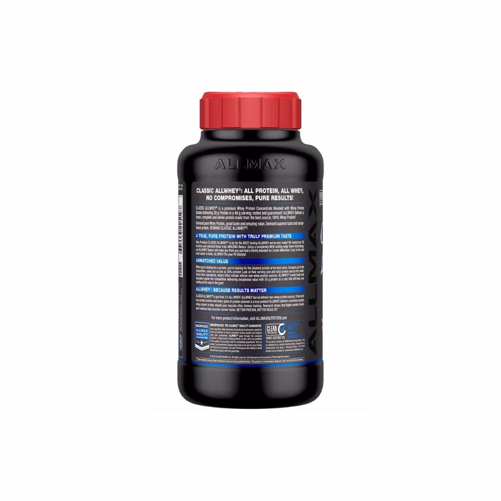 Allmax All whey Protein Classic Chocolate Peanut 5Lb 2