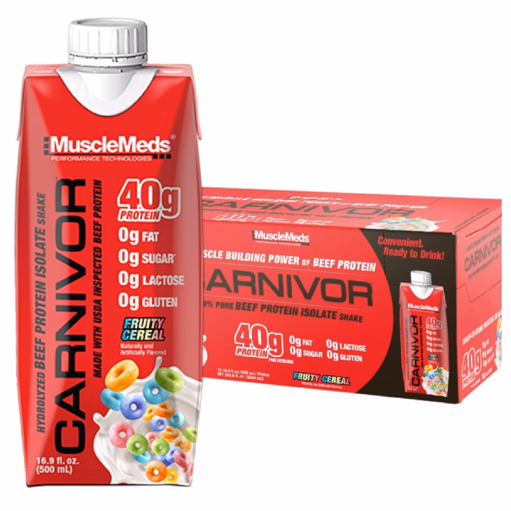 MuscleMeds Carnivor Ready-to-Drink Fruity Cereal 500ml 2