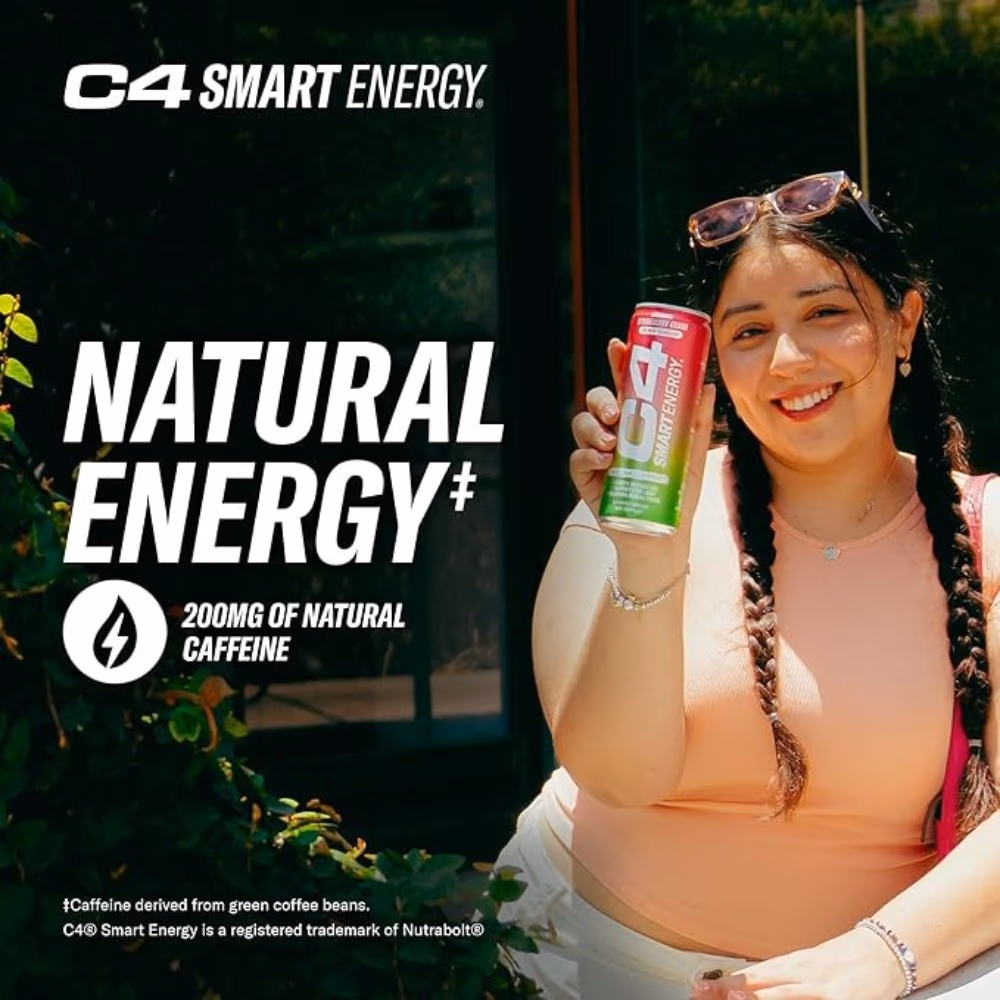 Cellucor C4 Smart Energy RTD Tropical Passion Fruit - 355ml 5