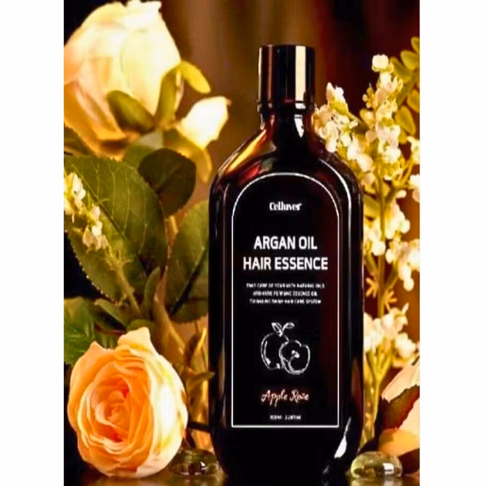 Celluver Argan Oil Hair Essence Apple Rose - 100ml 4
