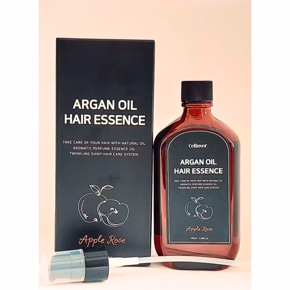 Celluver Argan Oil Hair Essence Apple Rose - 100ml 3
