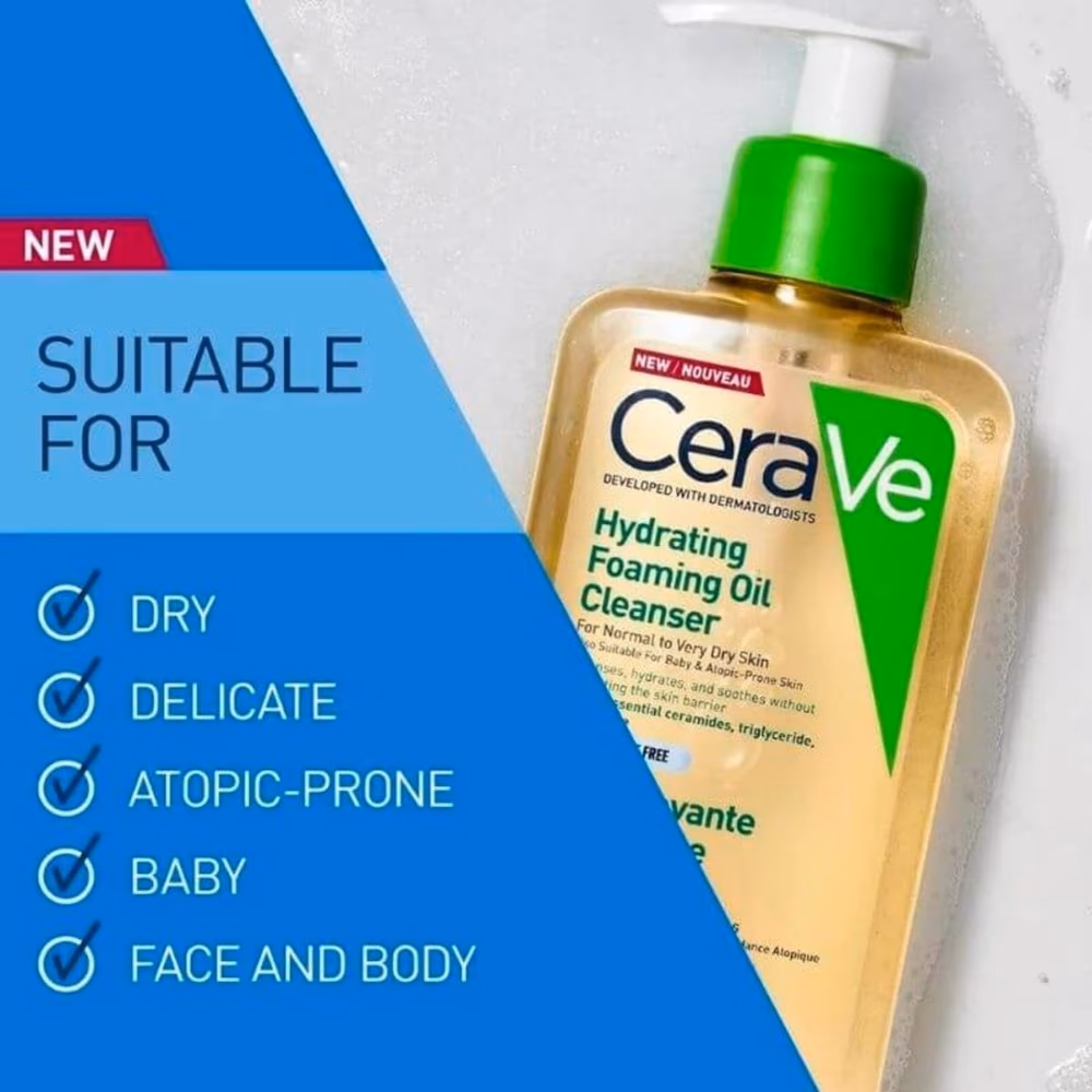 CeraVe Hydrating Foaming Oil Cleanser 236ml  2