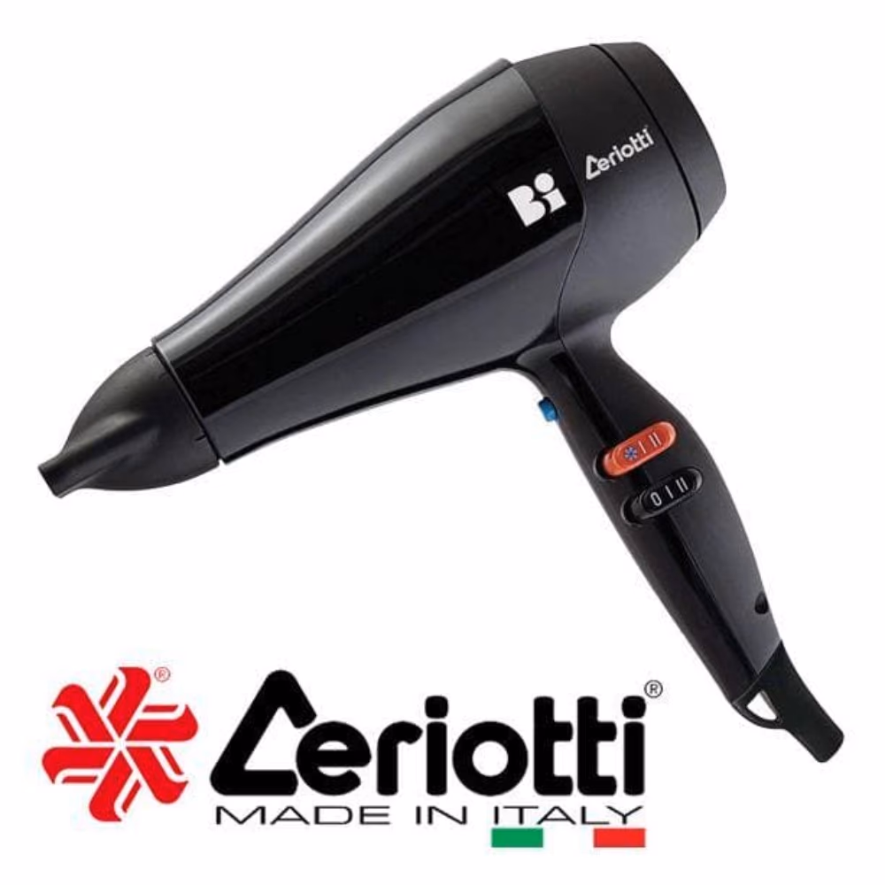 Ceriotti CI 5000 Plus Black Hair Dryer – Professional Ionic Blow Dryer with Powerful Motor 2