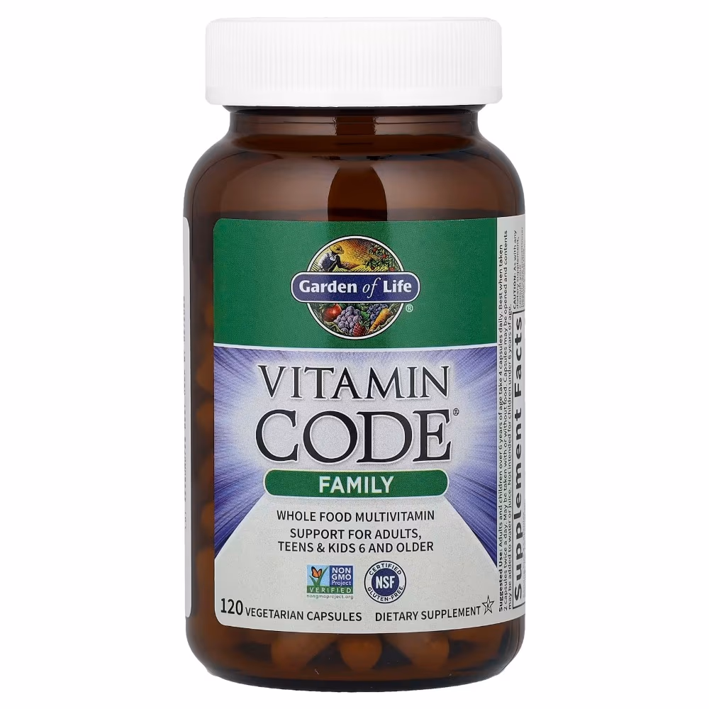 Garden Of Life Vitamin Code Family VegCapsules 120S 5