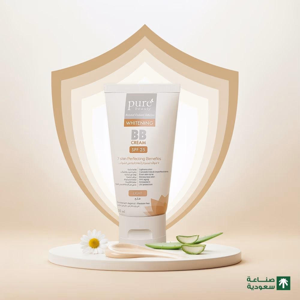 Pure Beauty Whitening BB Cream Light with SPF25 50ml 2