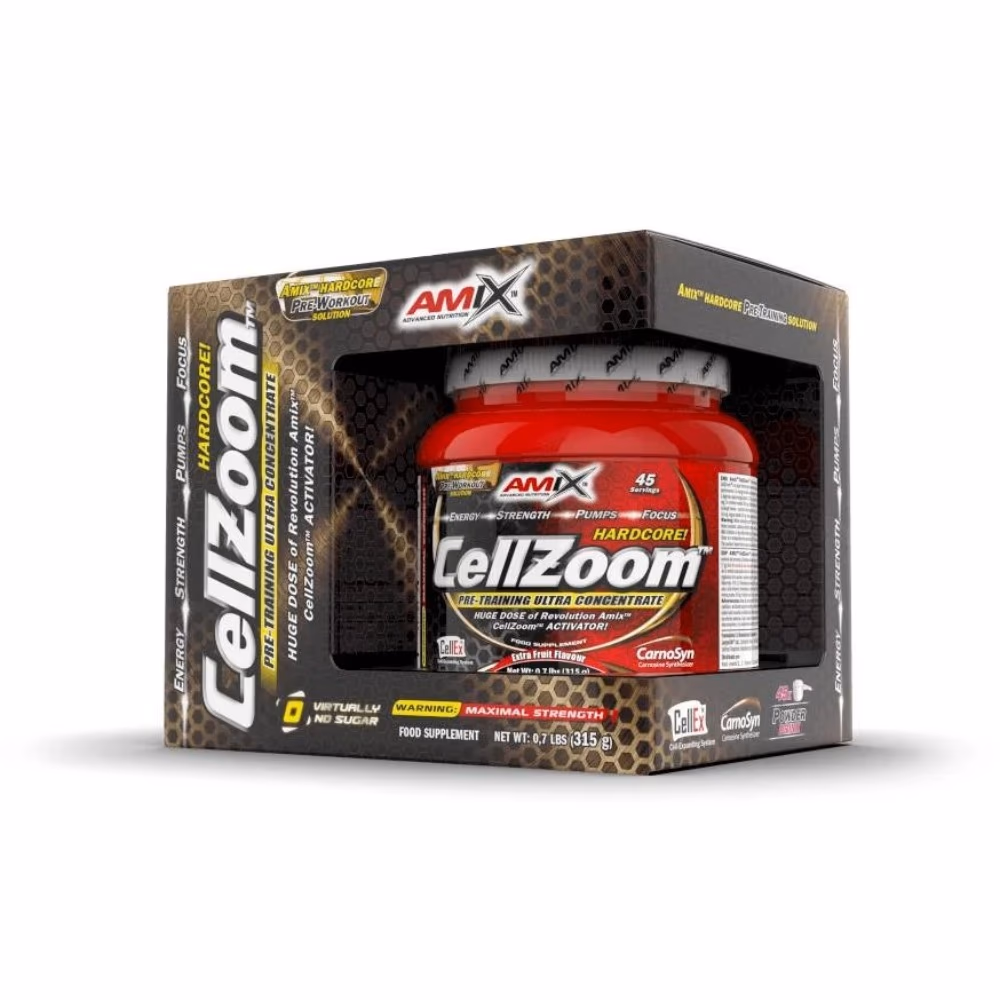 Amix Cell Zoom Hardcore Powder Fruit Punch 315 gm 3