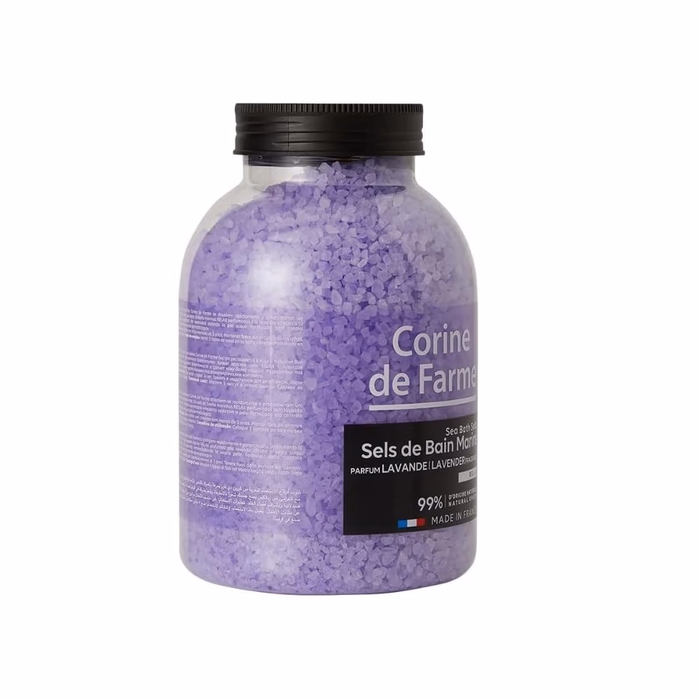 Corine de Farme Bath Sea Salt Lavender 1.3kg 3