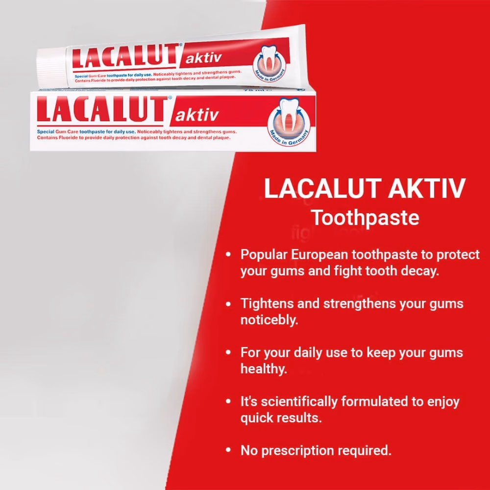 Lacalut Aktiv Toothpaste 75ml 4