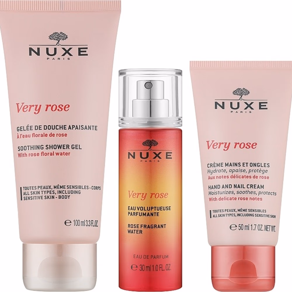 Nuxe Paris The Very Rose Essentials Gift Set 3