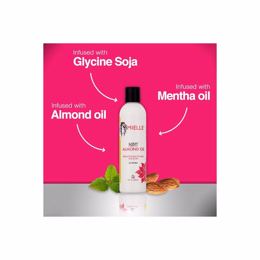 Mielle Mint Almond Oil 240ml 5