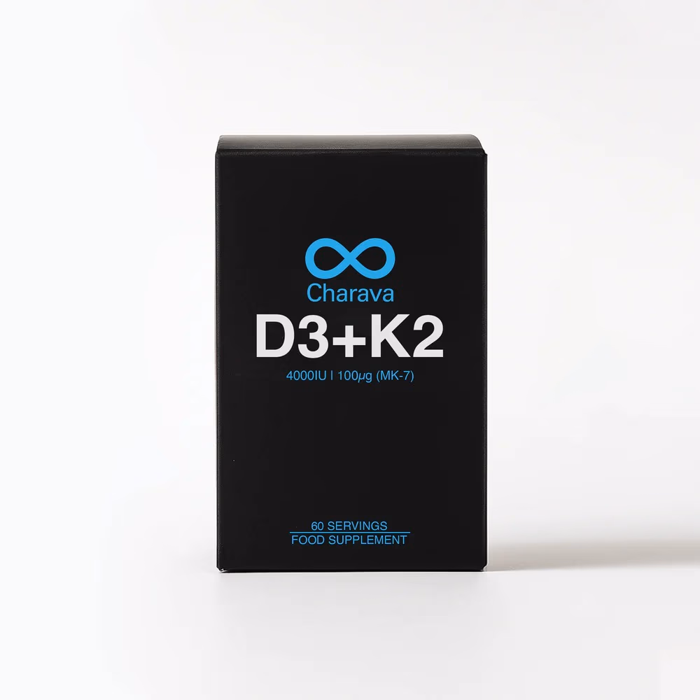 Charava Vitamin D3+K2 60 Servings 2