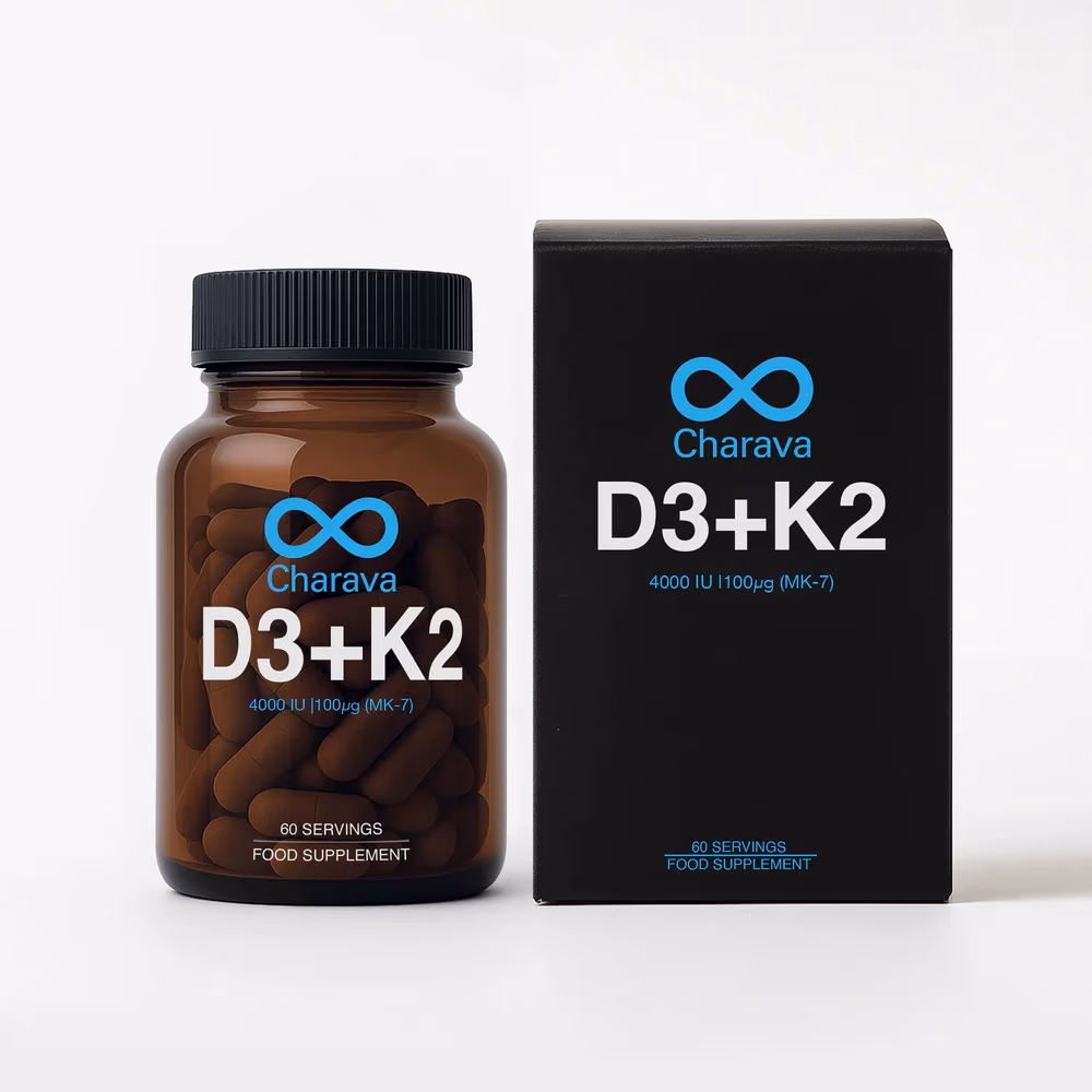 Charava Vitamin D3+K2 60 Servings 3