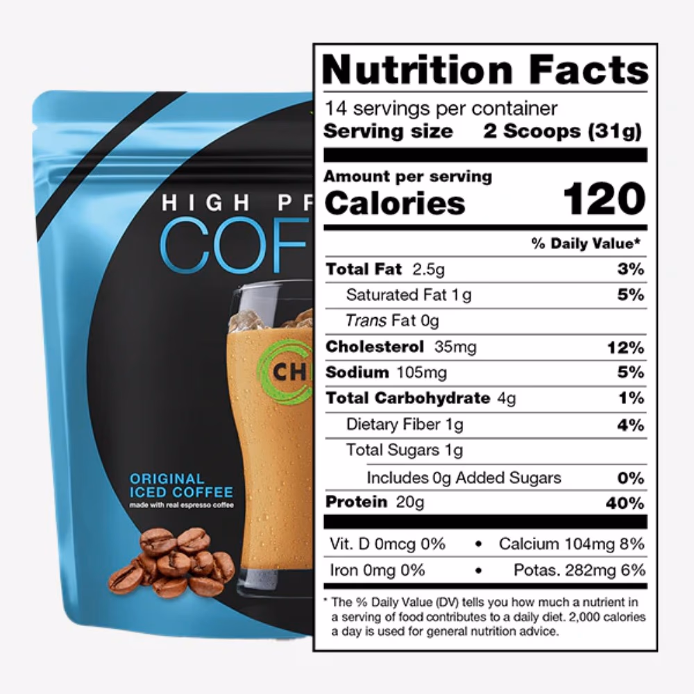 Chike Coffee Protein Original Iced Coffee 427g 3