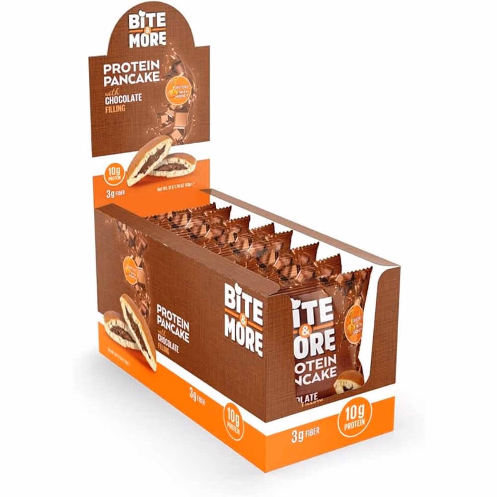 Bite and More Protein Pancake Chocolate 50g 3