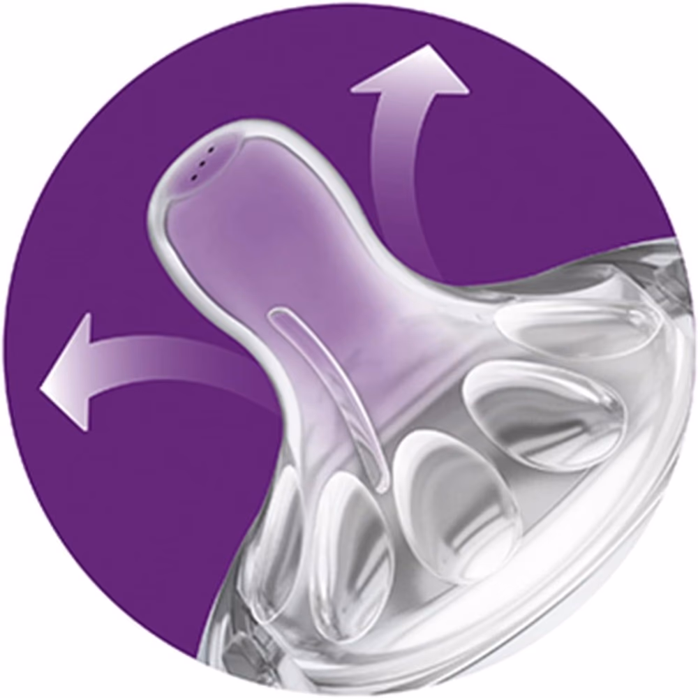 Philips Avent Natural Teat 1 Month Plus  2