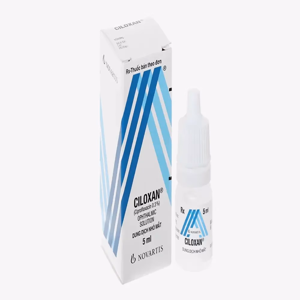 Ciloxan 0.3% Eye Drops 5ml – Antibiotic Eye Drops for Bacterial Infections 2