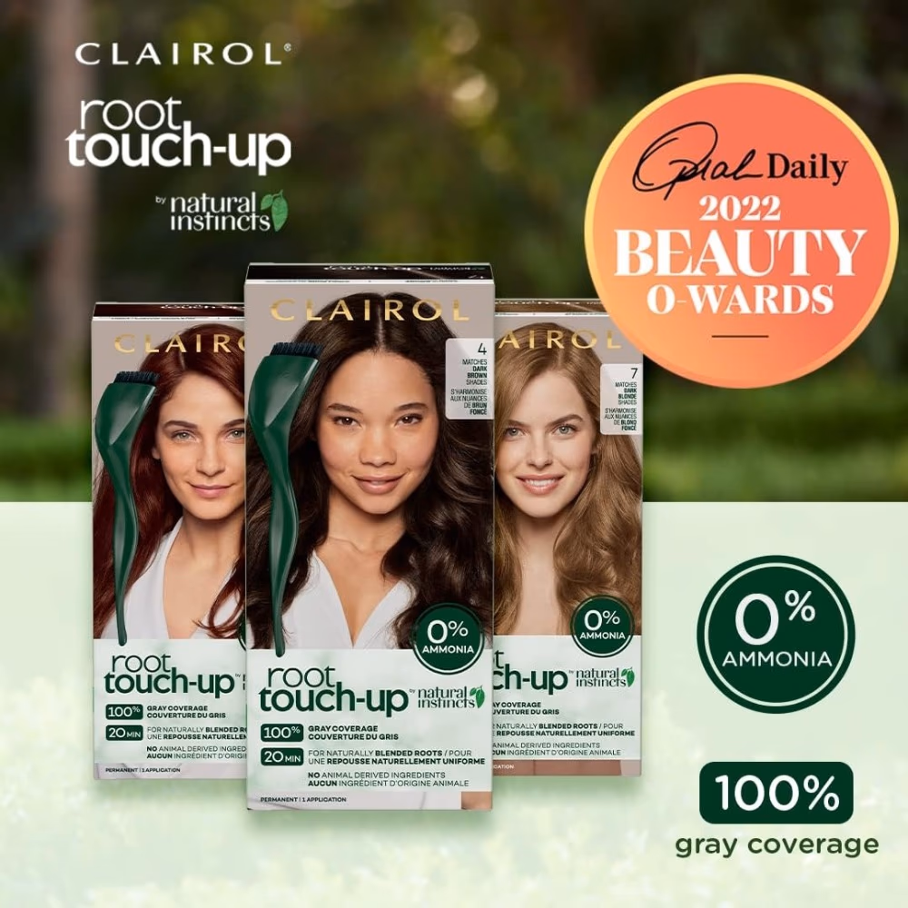 Clairol Root Touch-Up Hair Color Black No. 2 – Permanent Hair Dye for Gray Coverage 2