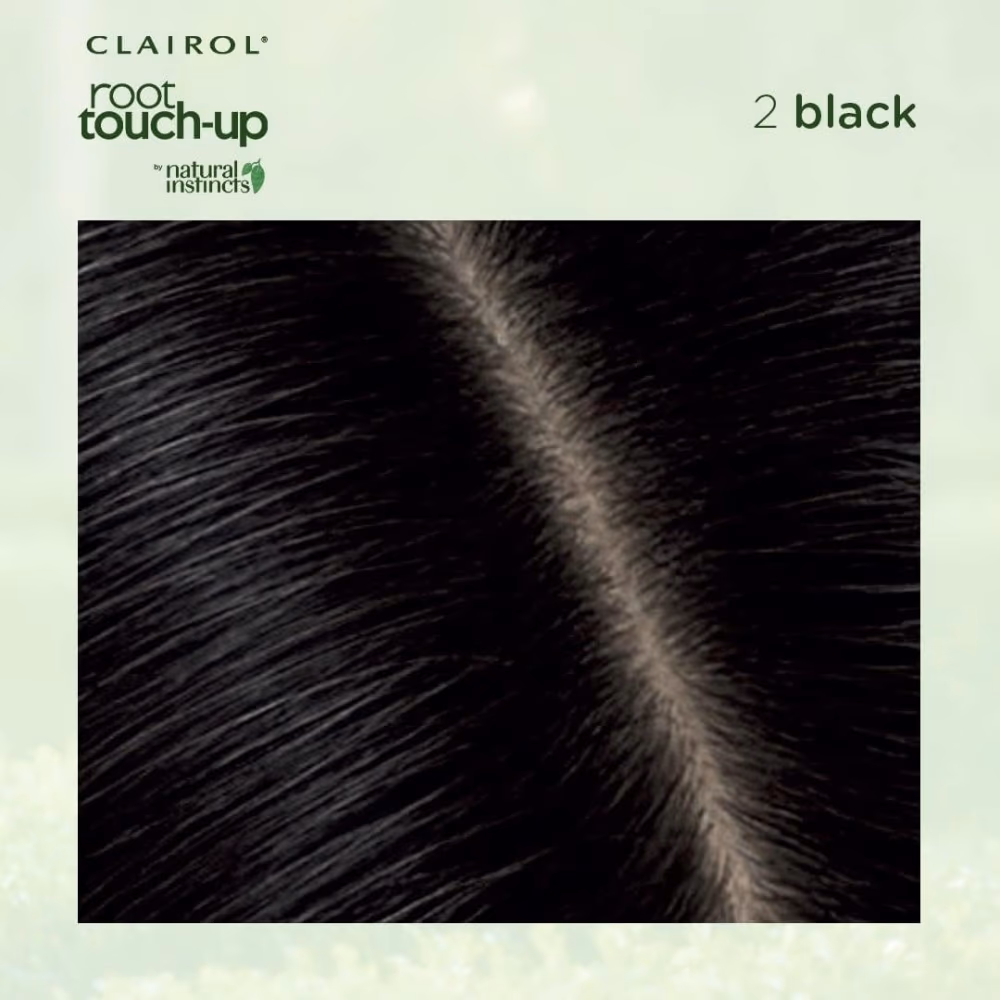 Clairol Root Touch-Up Hair Color Black No. 2 – Permanent Hair Dye for Gray Coverage 5